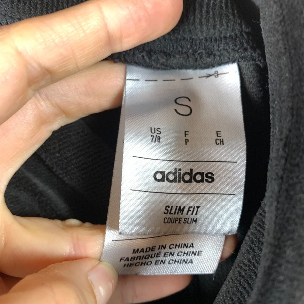 Adidas Pants Girls Small 7/8 Velour Flare Pull On Legging Slim Fit Hippie Sports - Picture 6 of 9